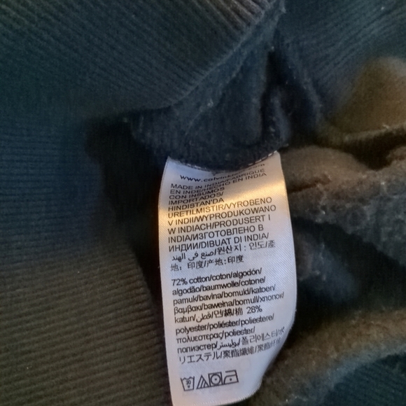 Calvin Klein Hoodie Womens Medium Black Y2k Athleticleisure - Picture 4 of 7